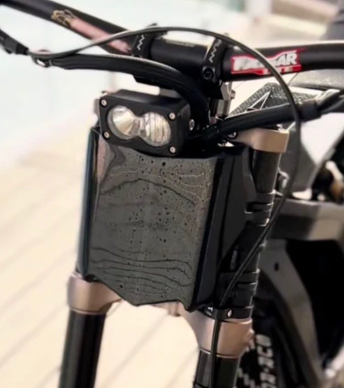 Glossy Motocutz Plate